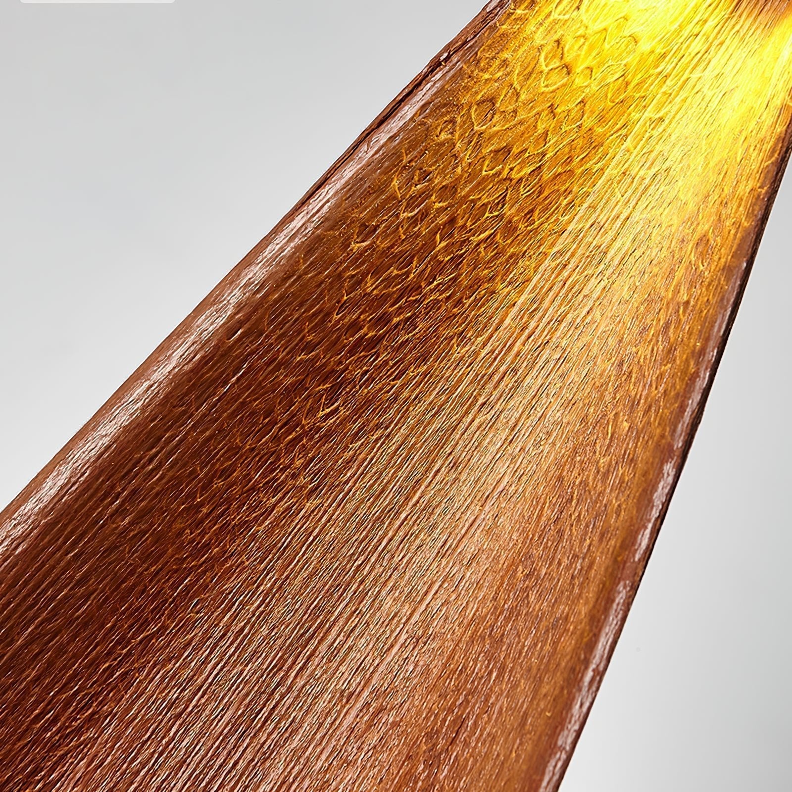 Cocoa Leaf Wall Light, Hardwired Wall Sconce, detail 14