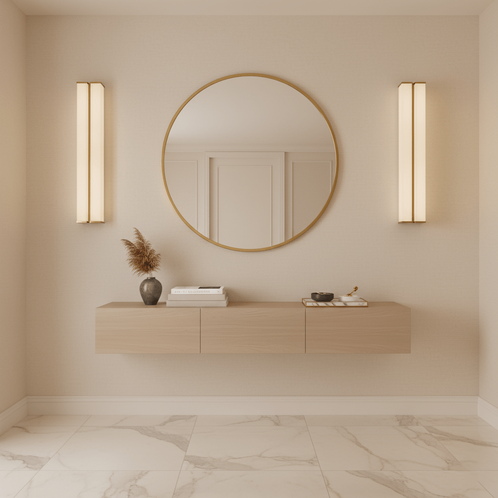 Columnar Fabric Wall Light - Wall Lamp, Hardwired Wall Sconce, detail 3