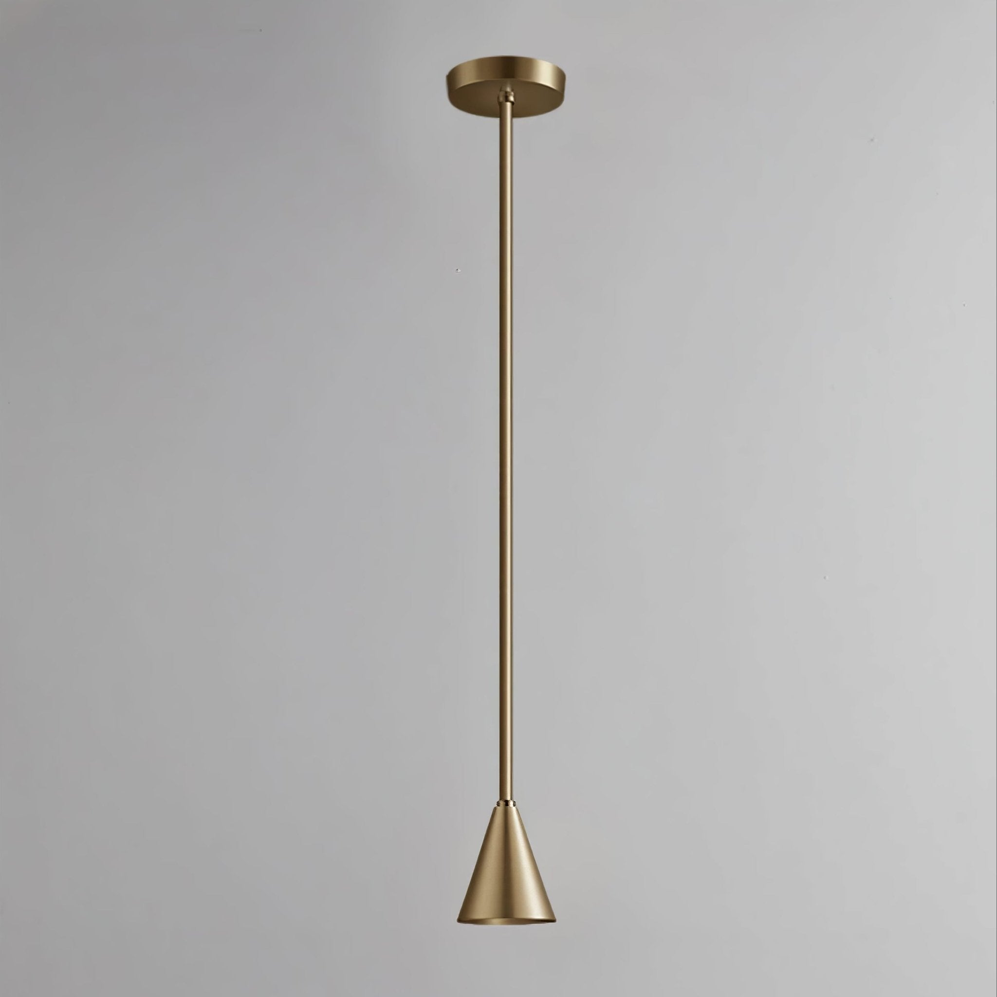 Conica Brass Pendant Light
