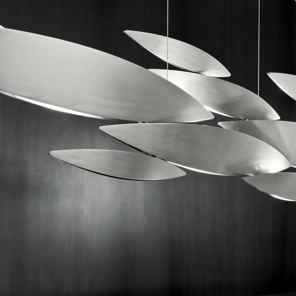 Contemporary Metal Light Feature Chandelier