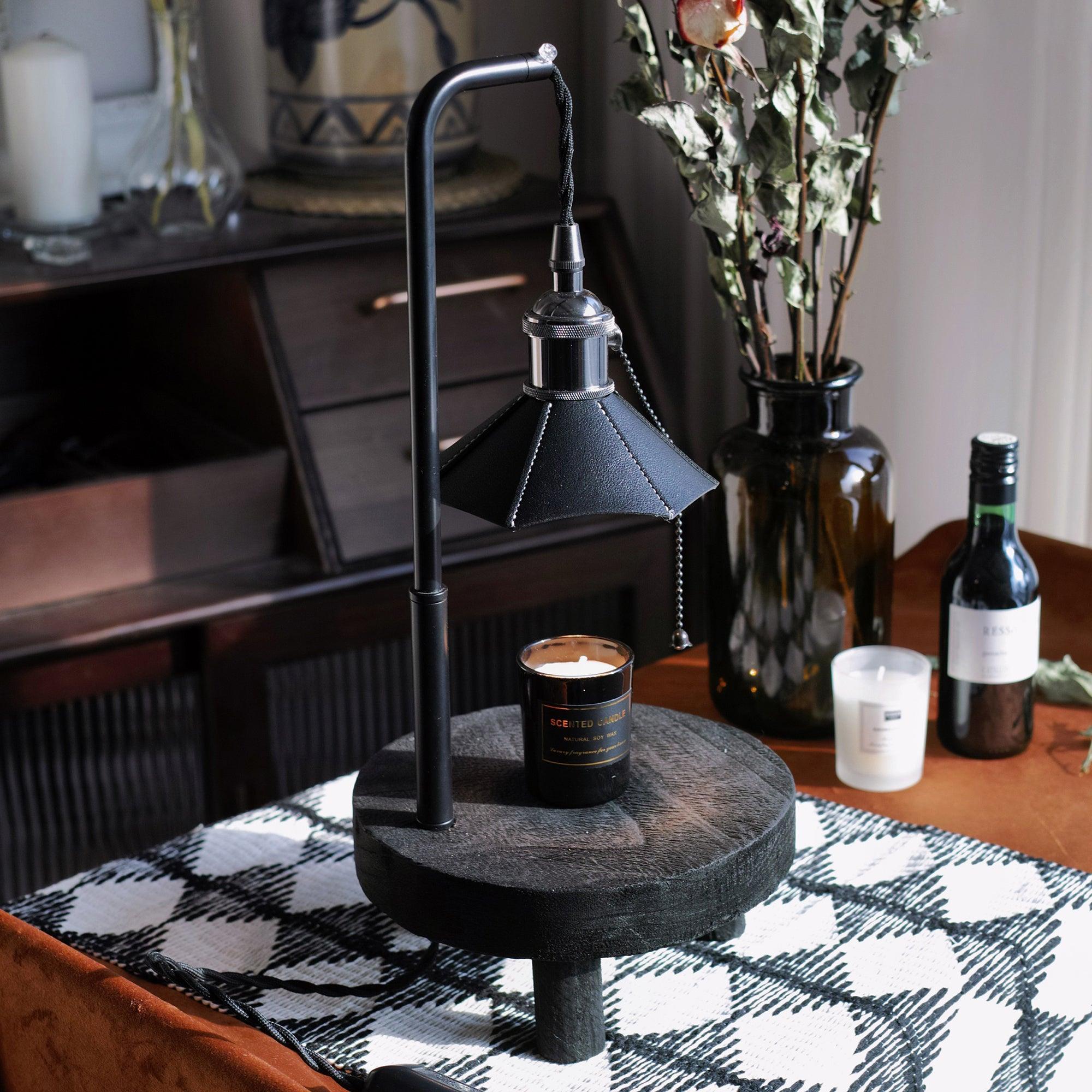 Cordero Wooden Stool Table Lamp 7.9