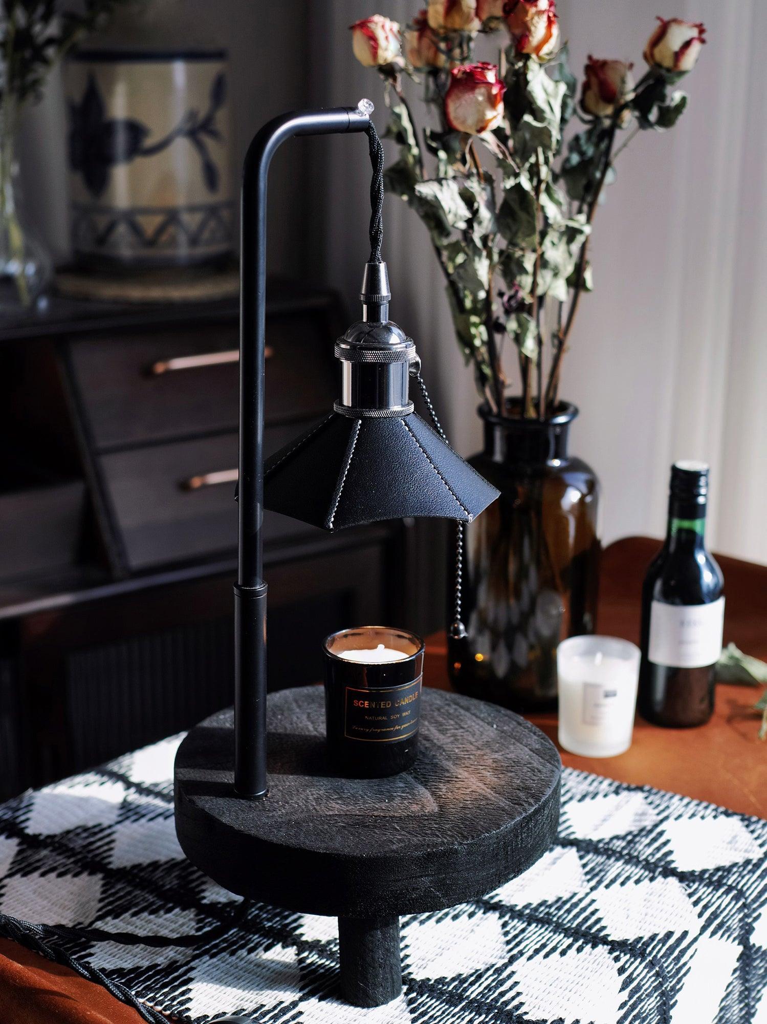 Cordero Wooden Stool Table Lamp 7.9