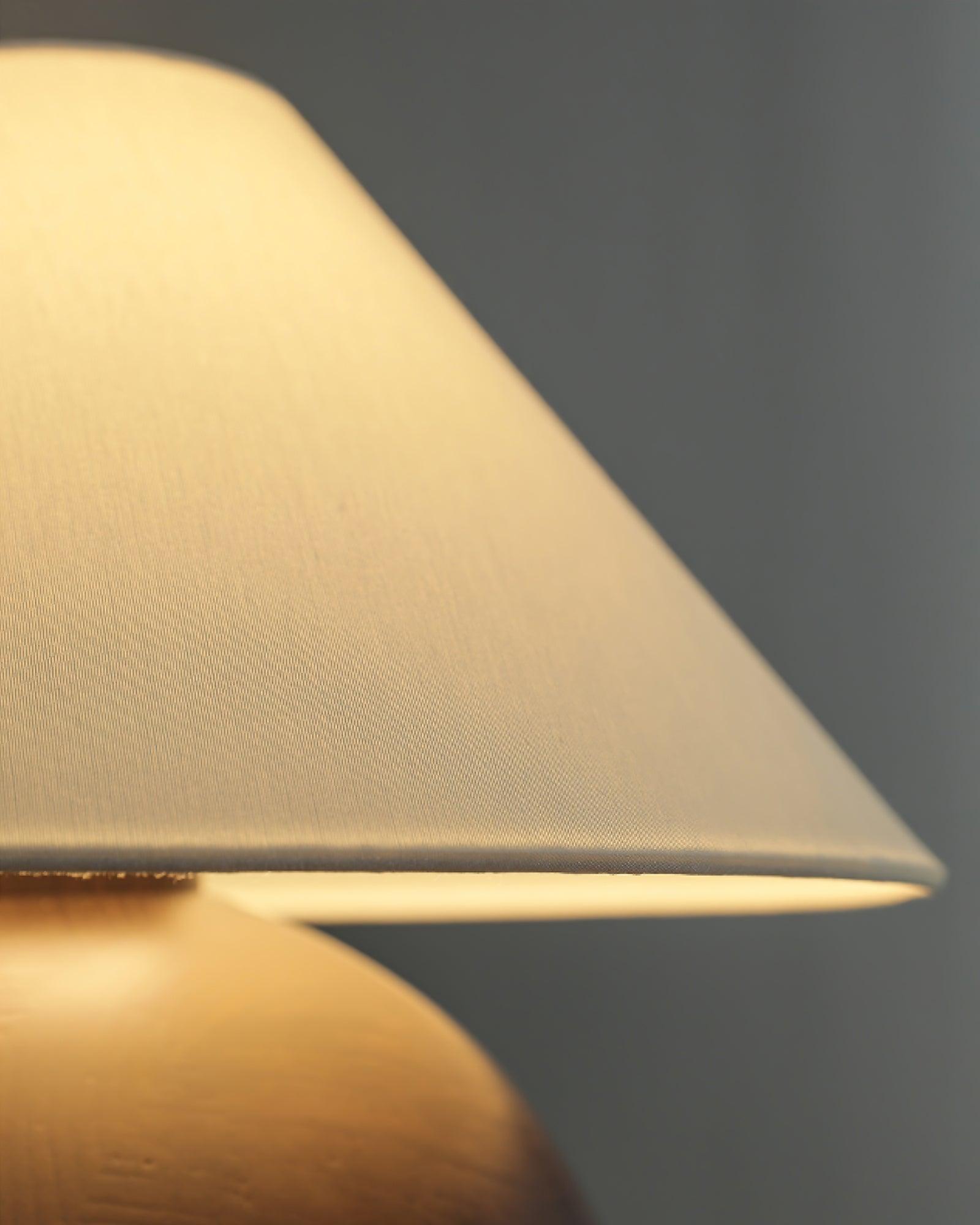 Corner Log Table Lamp 13.8