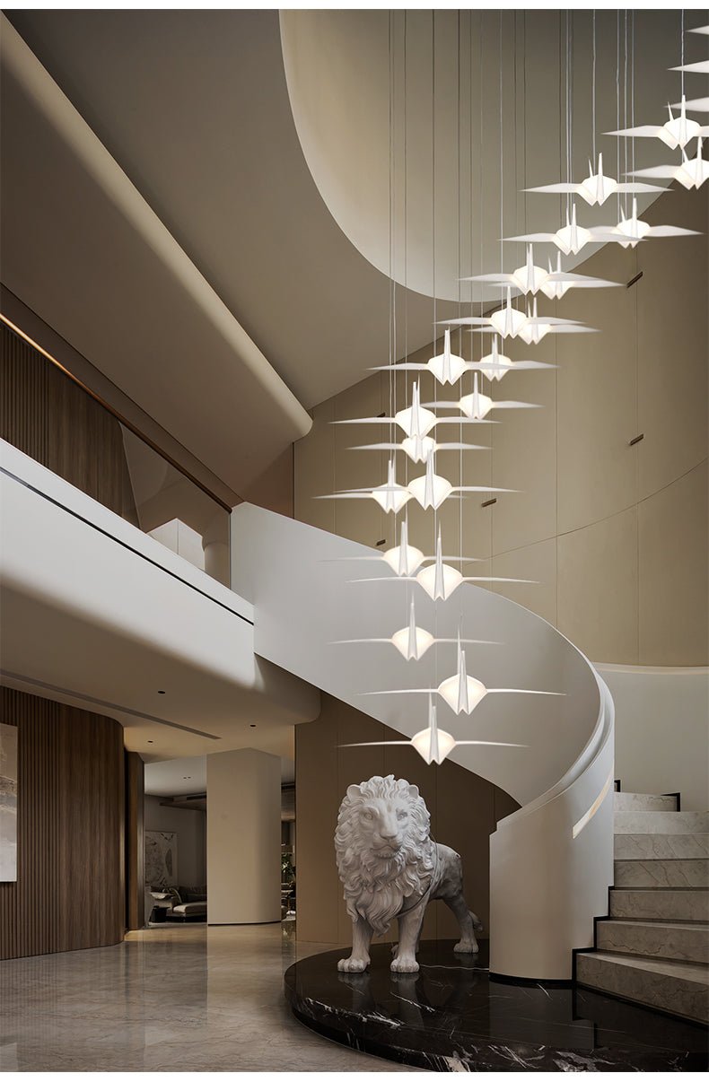 Crane Flock Chandelier