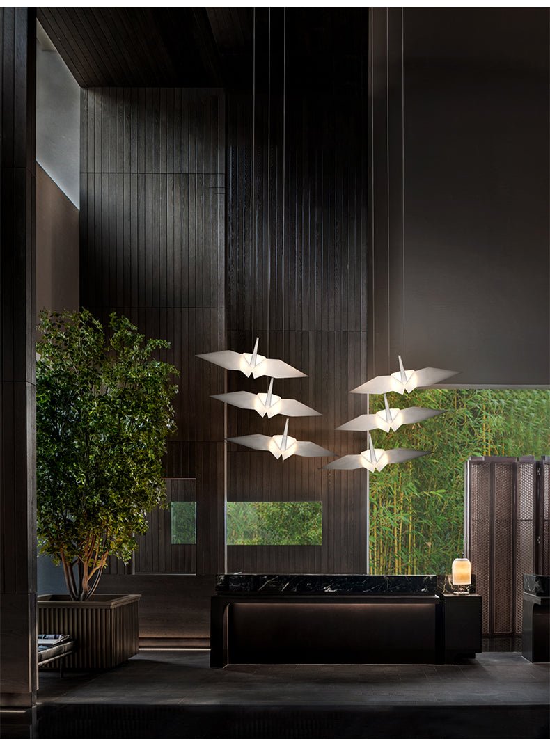 Crane Flock Chandelier