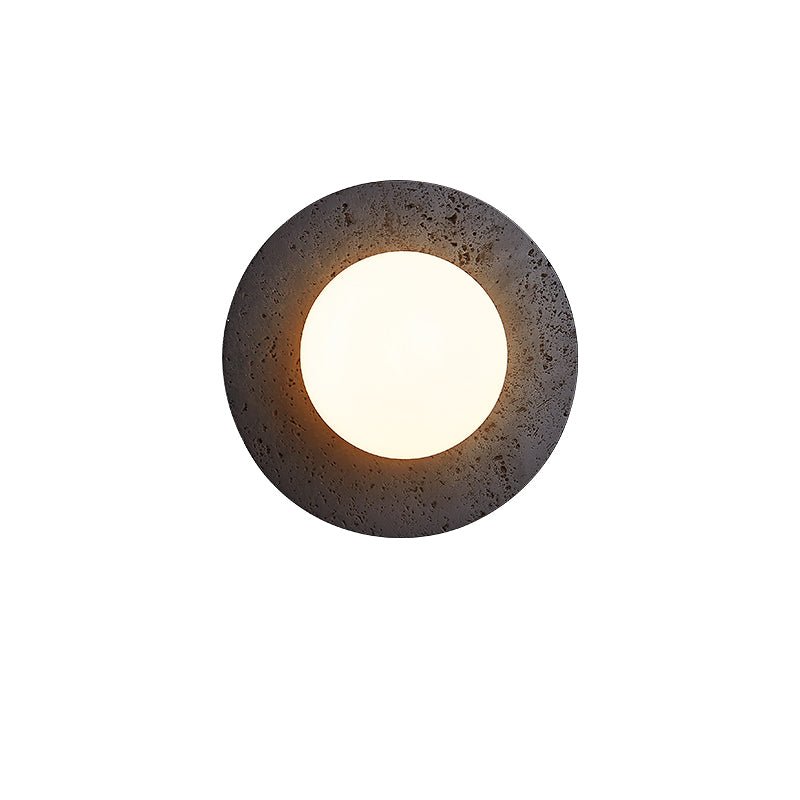Crater Backlit Wall Sconce detail view 17