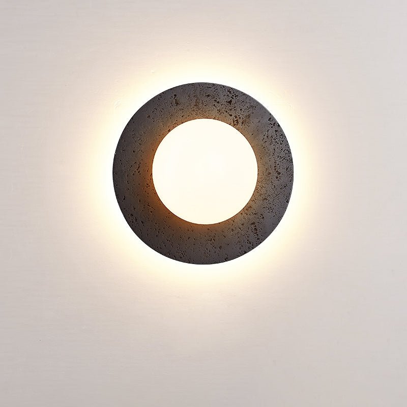 Crater Backlit Wall Sconce detail view 13