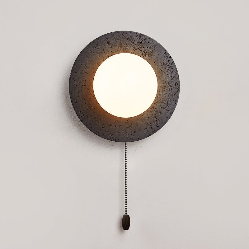 Crater Backlit Wall Sconce detail view 12