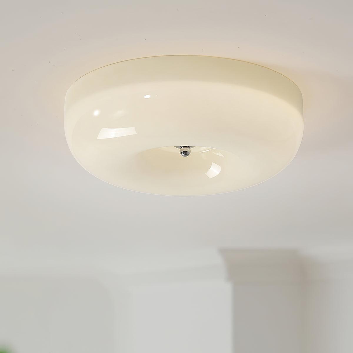 Cream Pudding Ceiling Light