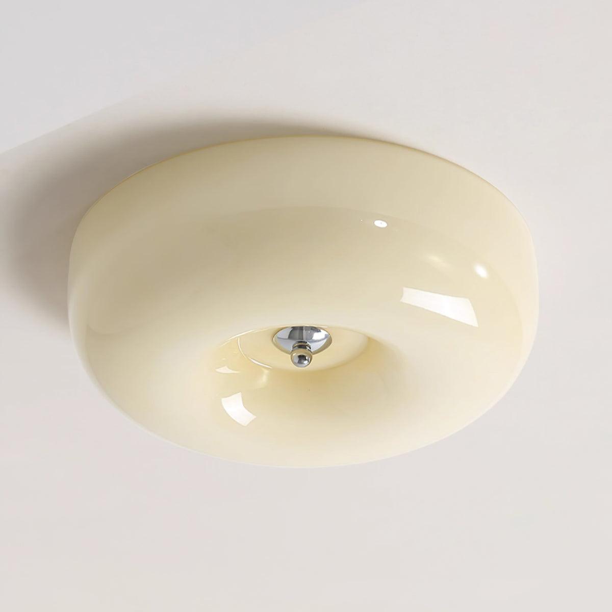Cream Pudding Ceiling Light