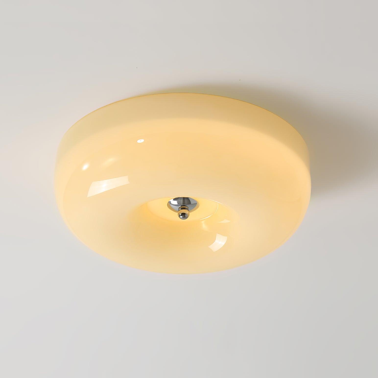 Cream Pudding Ceiling Light