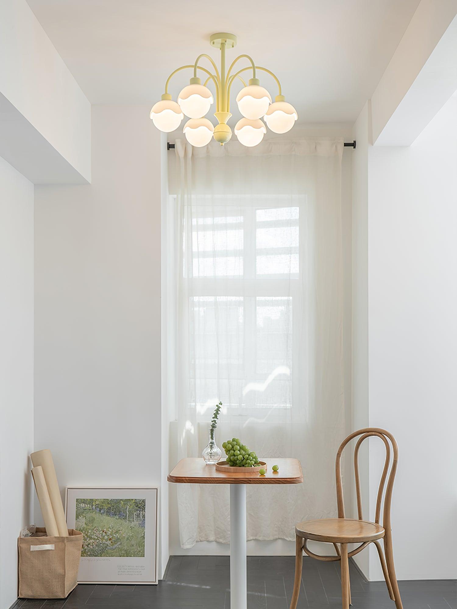 Creamy Lychee Matcha Chandelier