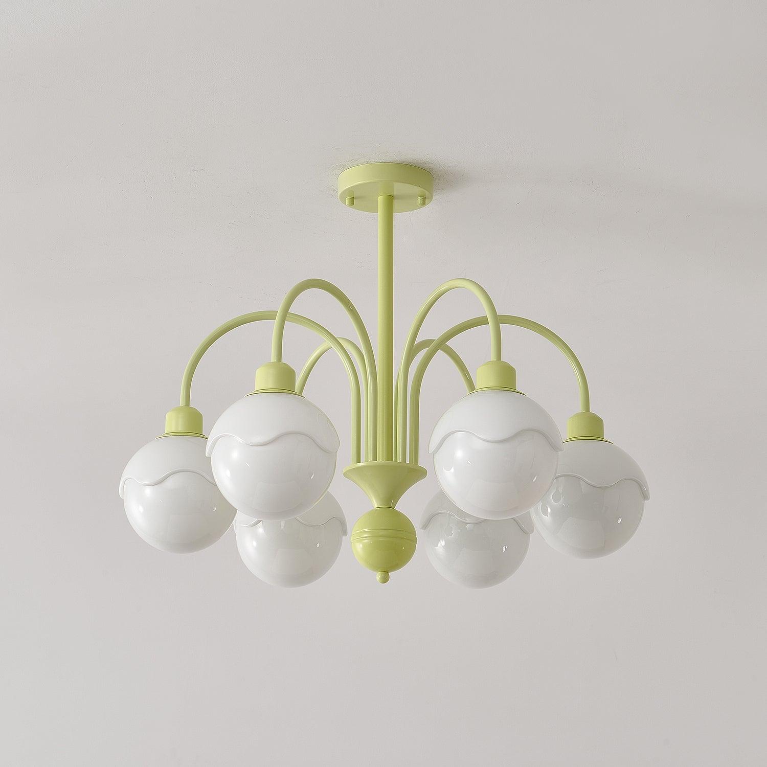 Creamy Lychee Matcha Chandelier