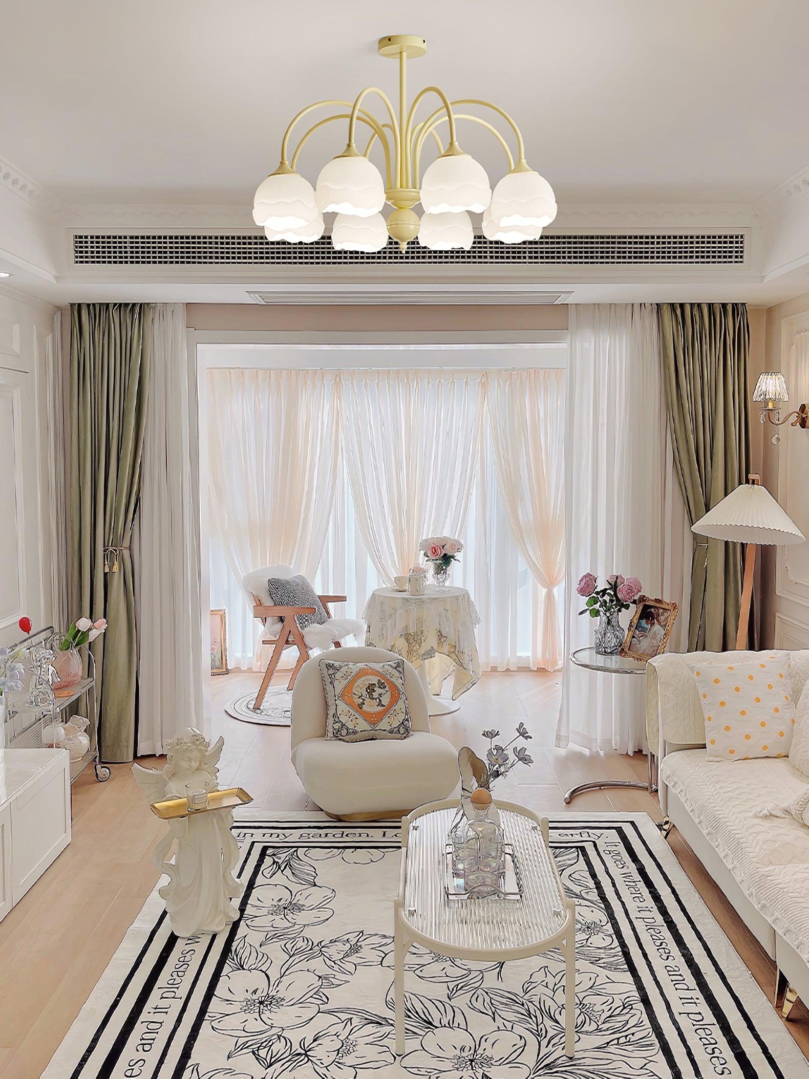 Creamy Chandelier