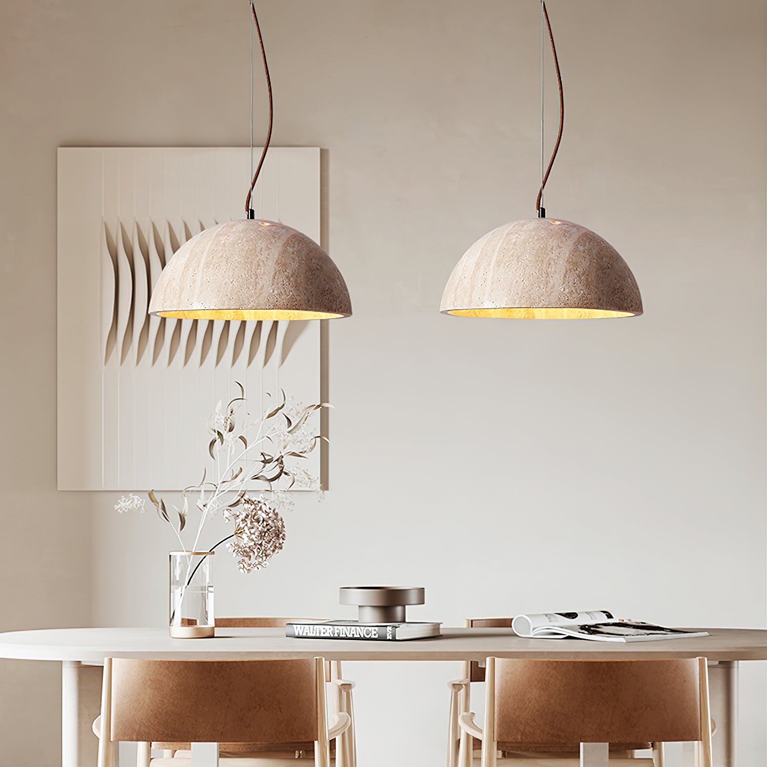 Crescent Glow Chandelier