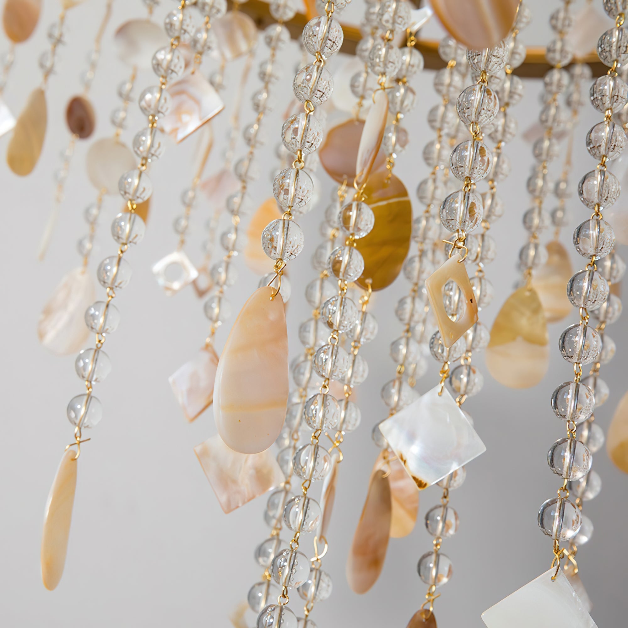 Tatum Lu x Shell Crystal Chandelier