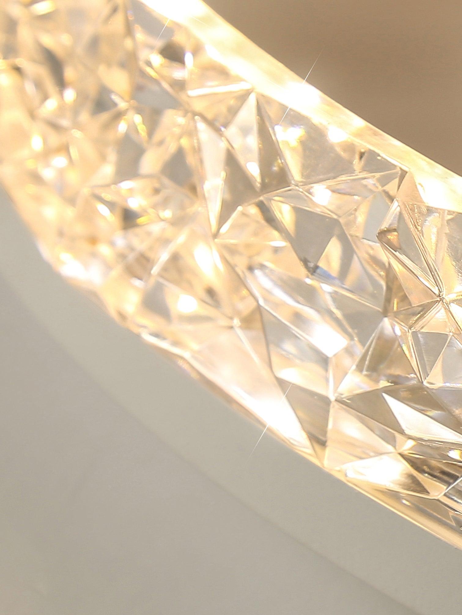 Crystal Embedded Ceiling Light