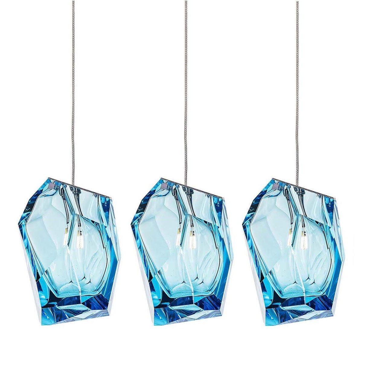 Crystal Rock Cluster Chandelier