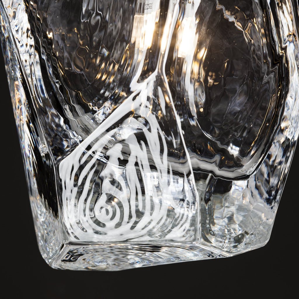 Crystal Rock Cluster Chandelier