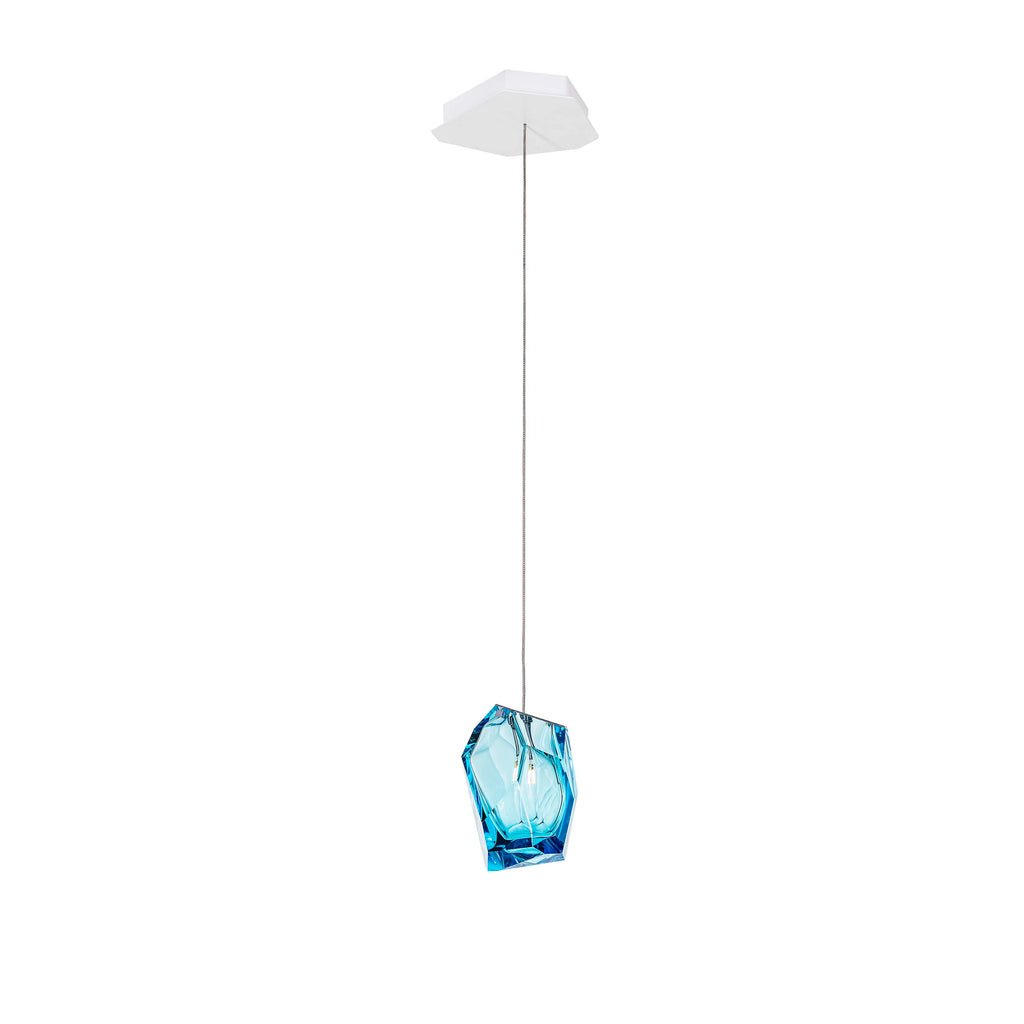 Crystal Rock Cluster Chandelier