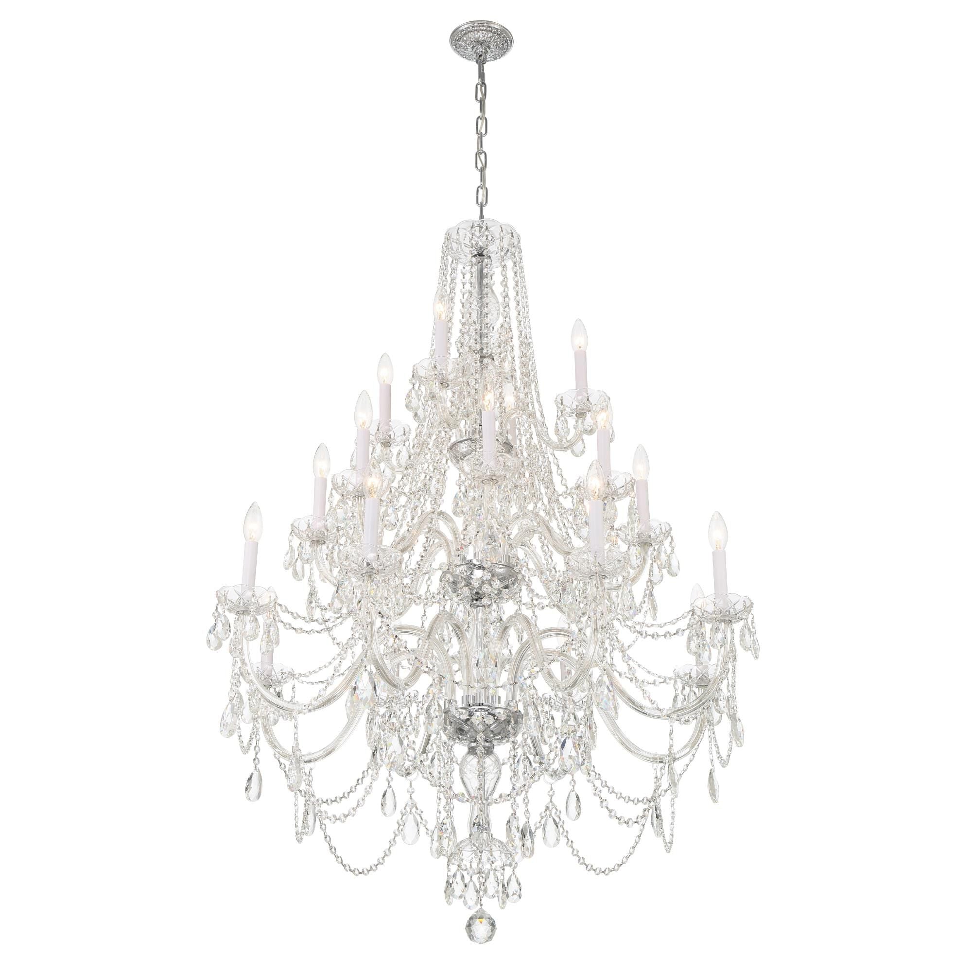 Crystorama 37 Inch 20 Light Chandelier Cp775792
