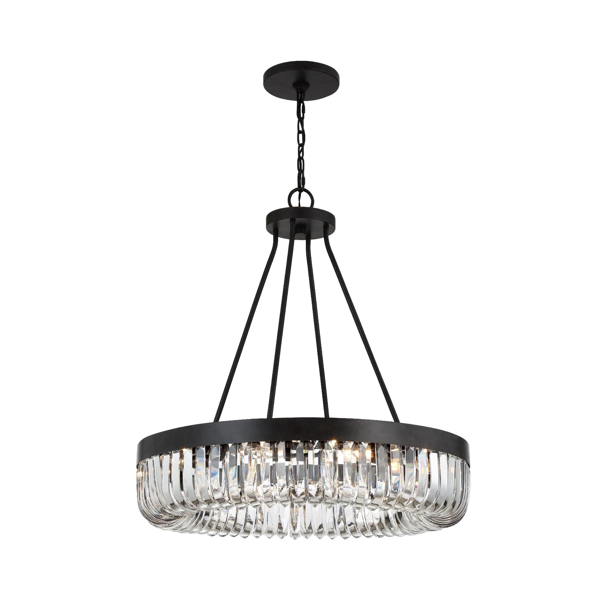 Crystorama Alister 28 Inch Chandelier Cp527002