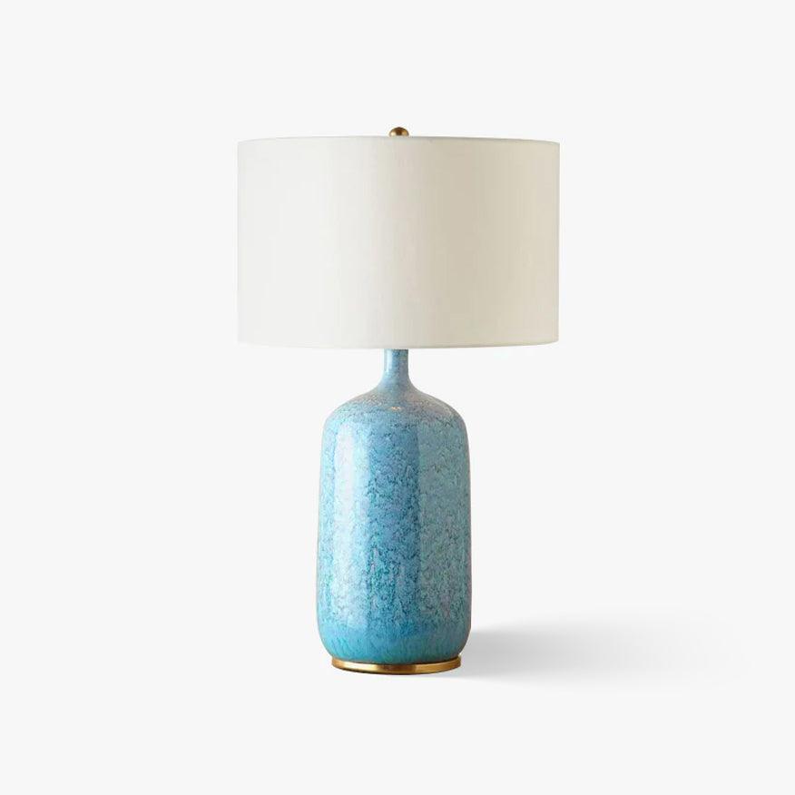 Culloden metal table lamp with classic shade