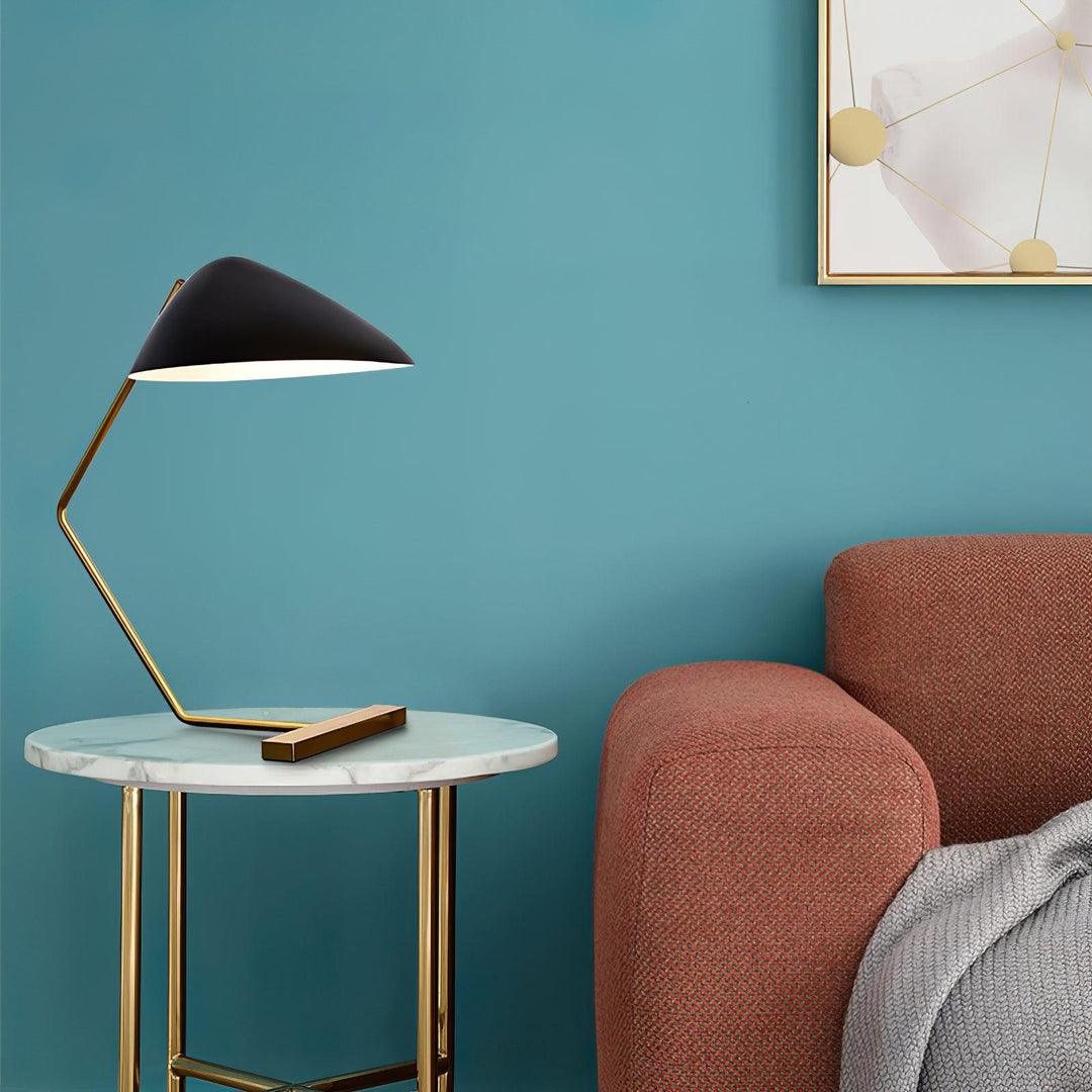 Curvilinear Mid-Century Table Lamp 18.1