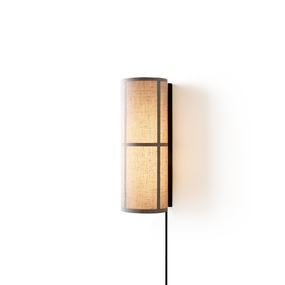 Cylinder Fabric Wall Sconce