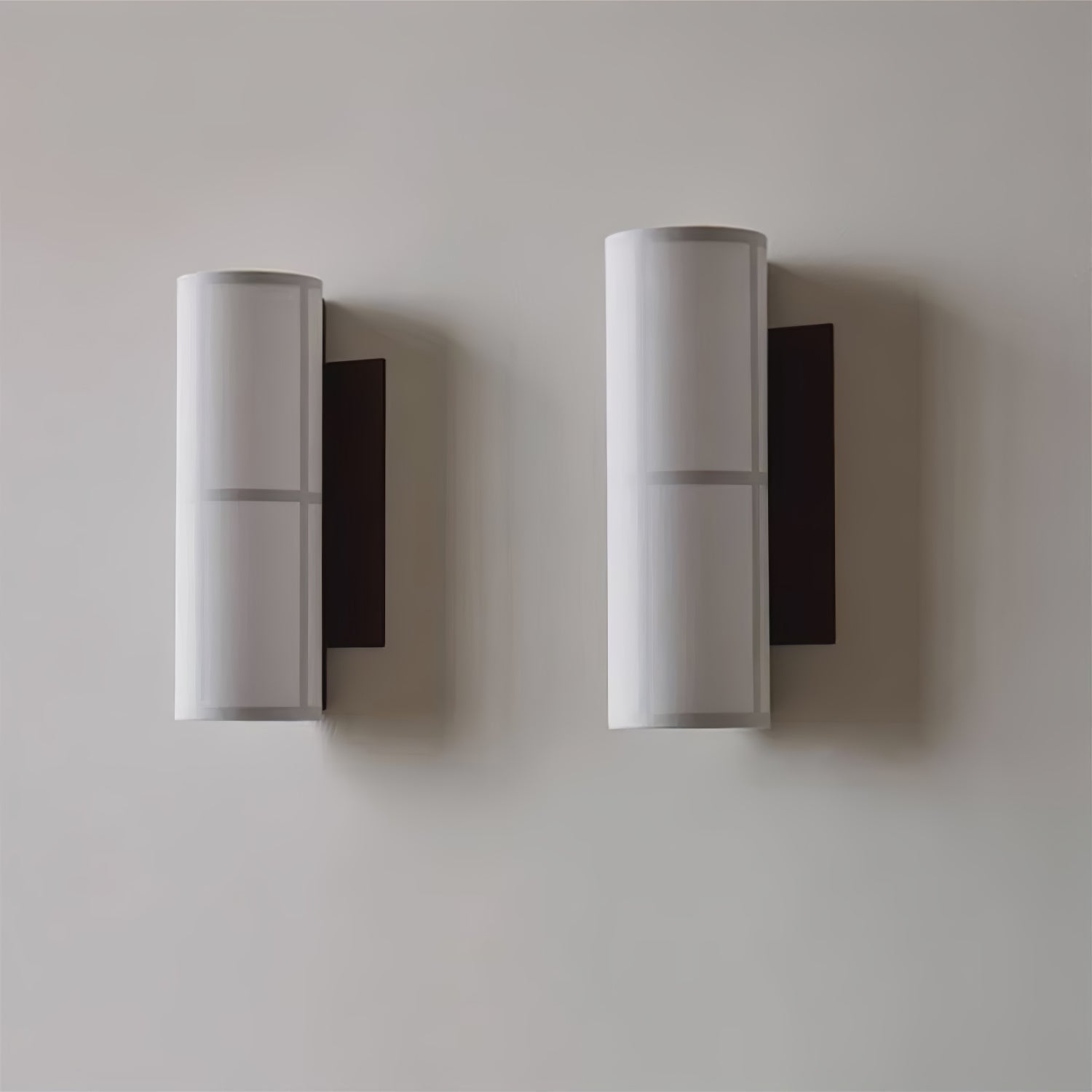 Cylinder Fabric Wall Sconce