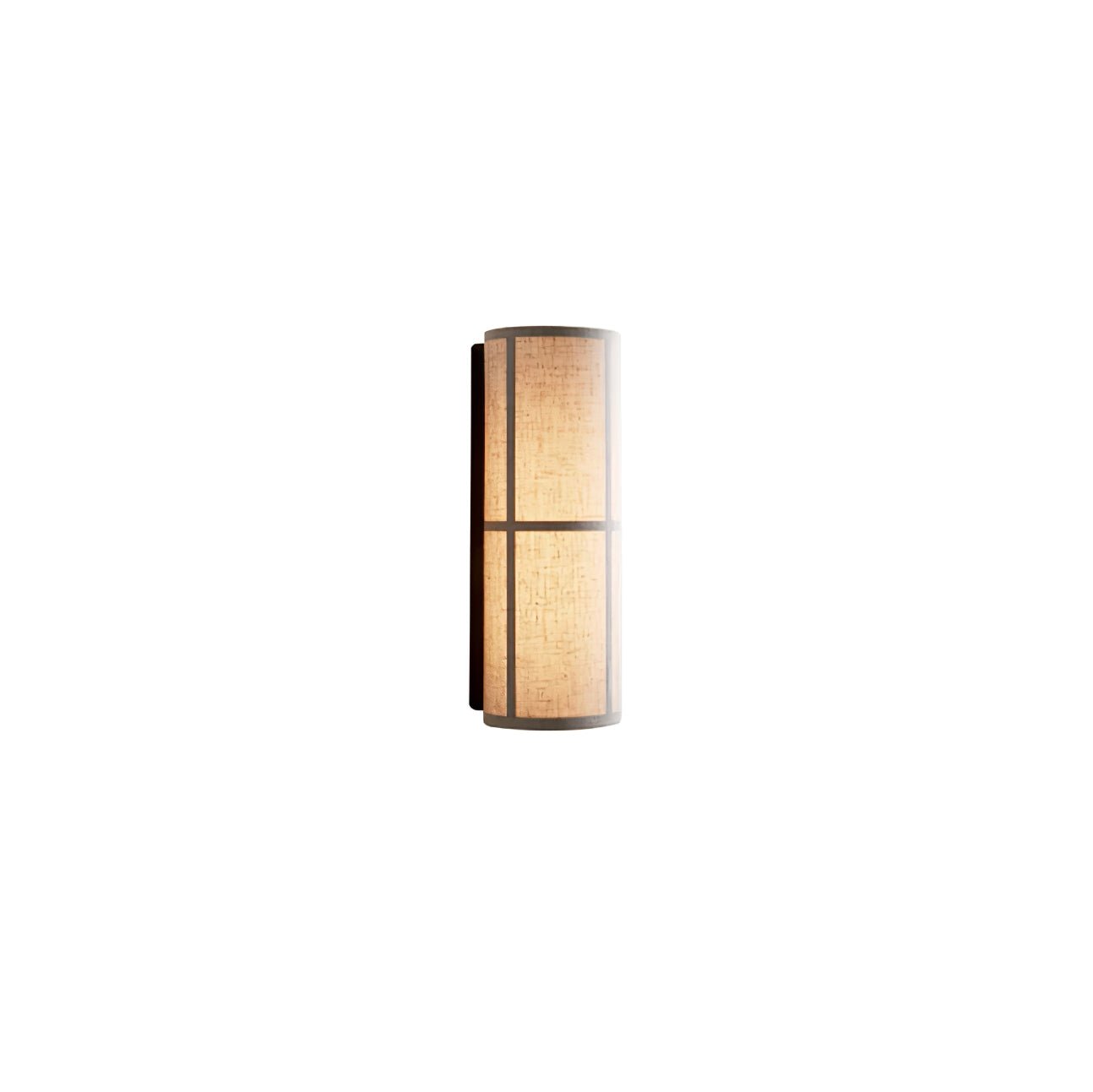 Cylinder Fabric Wall Sconce