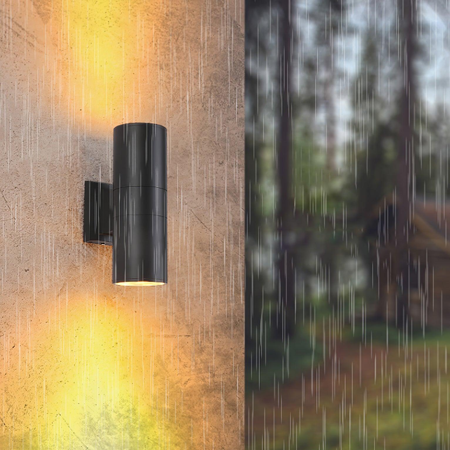 Cylindrical Exterior Wall Light, Outdoor Wall Light, detail 3