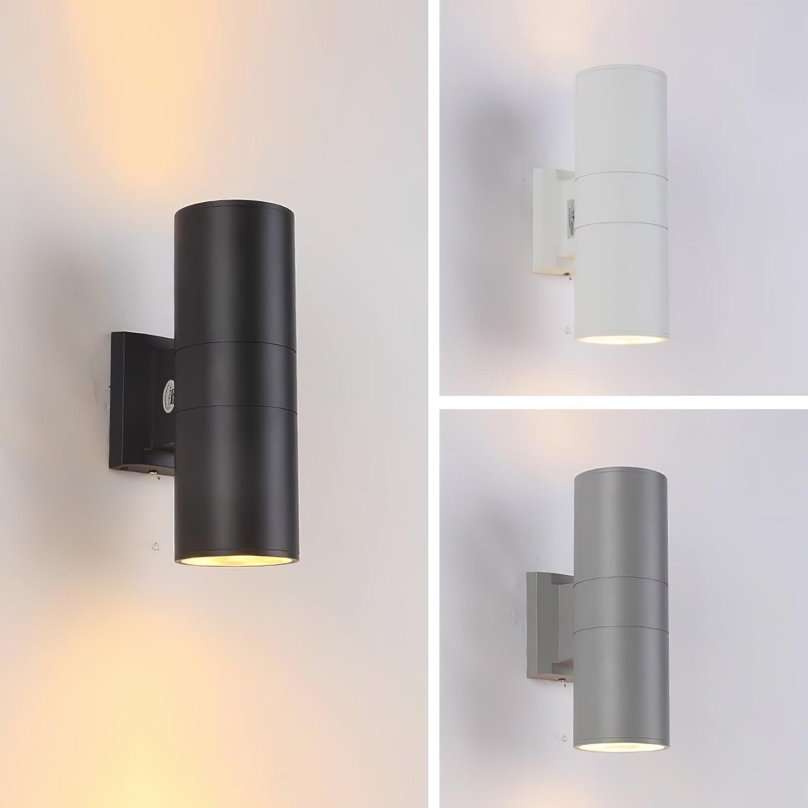 Cylindrical Exterior Wall Light, Outdoor Wall Light, detail 5