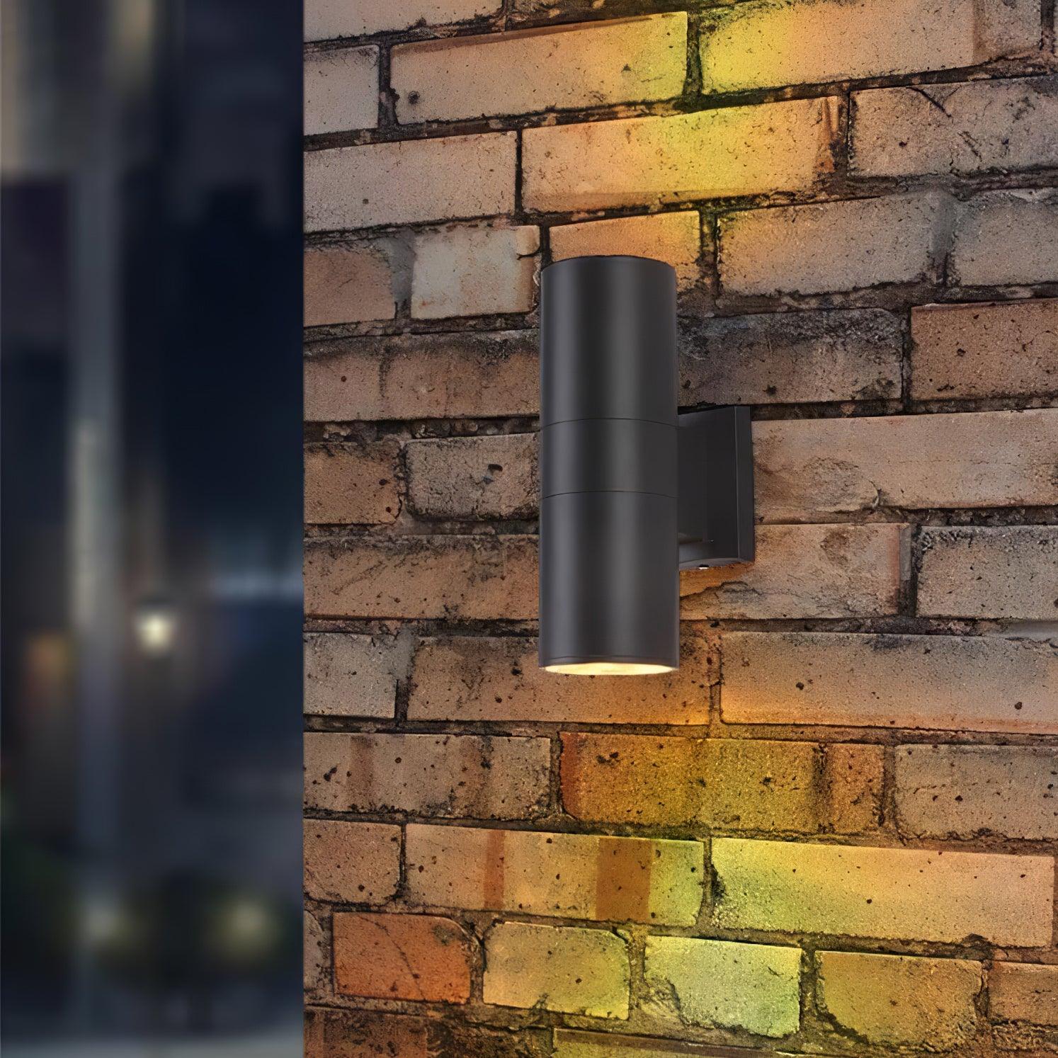 Cylindrical Exterior Wall Light, Outdoor Wall Light, detail 7