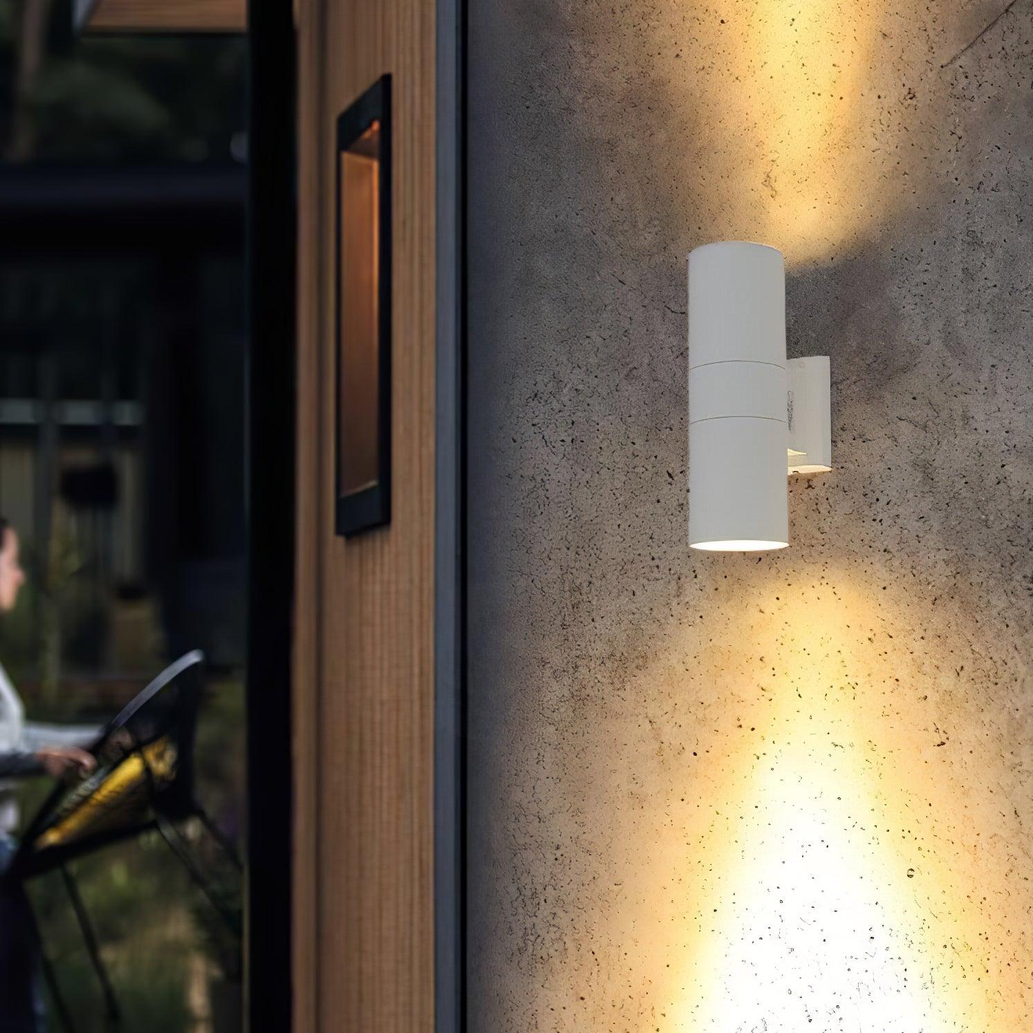 Cylindrical Exterior Wall Light, Outdoor Wall Light, detail 8
