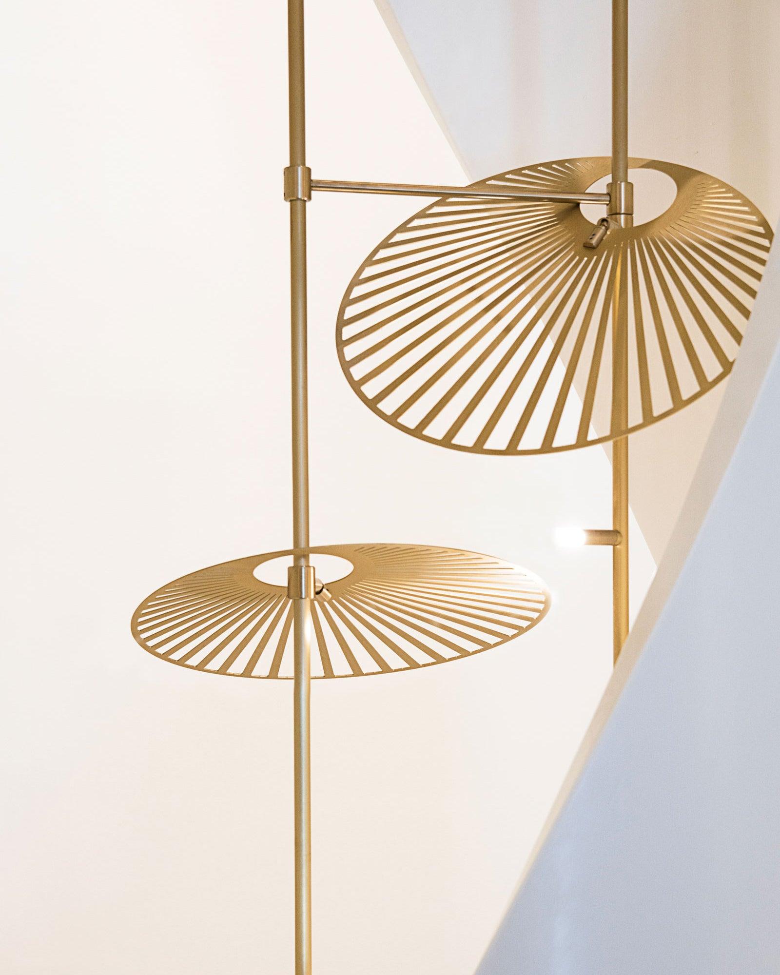 DIY Leaf Chandelier