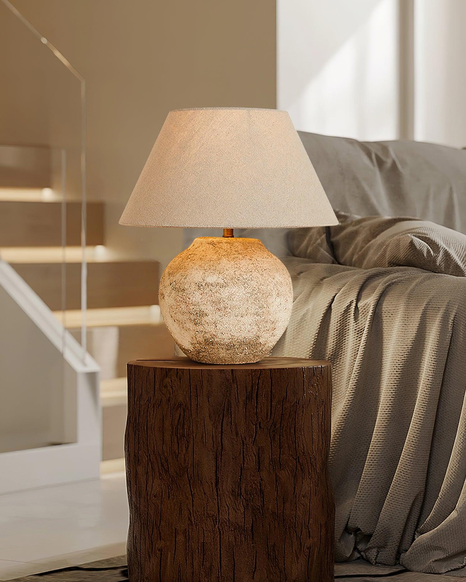 Desert Sand Table Lamp 16.5