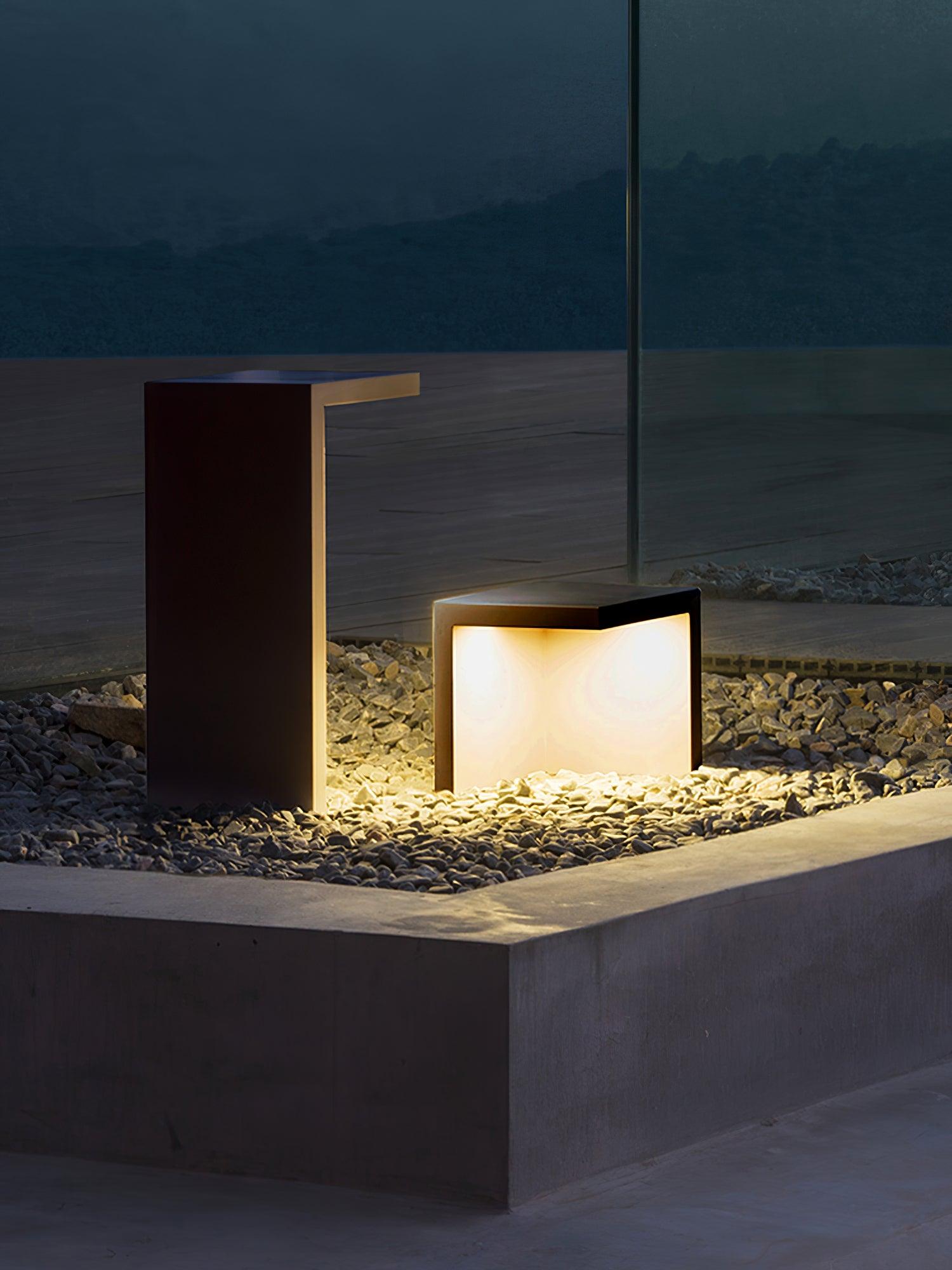 Acrylic Desk Chair Garden Light, Outdoor Wall Light, detail 8