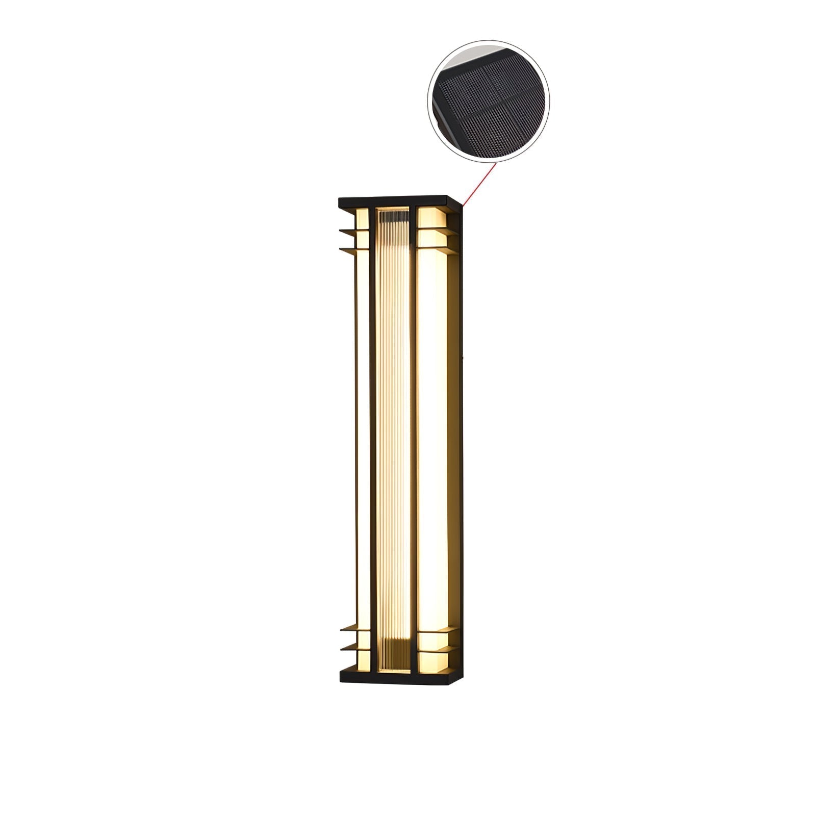 Double Axis Exterior Wall Light - L 6.3 x W 4.7 x H 13.8 Stainless steel, Outdoor Wall Light, detail 35
