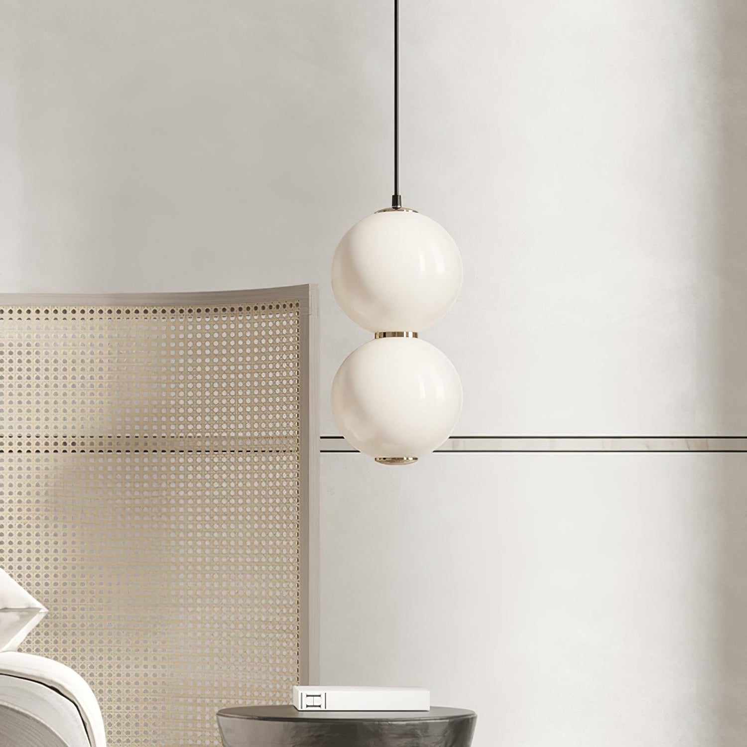 Double Globe Pendant Lamp