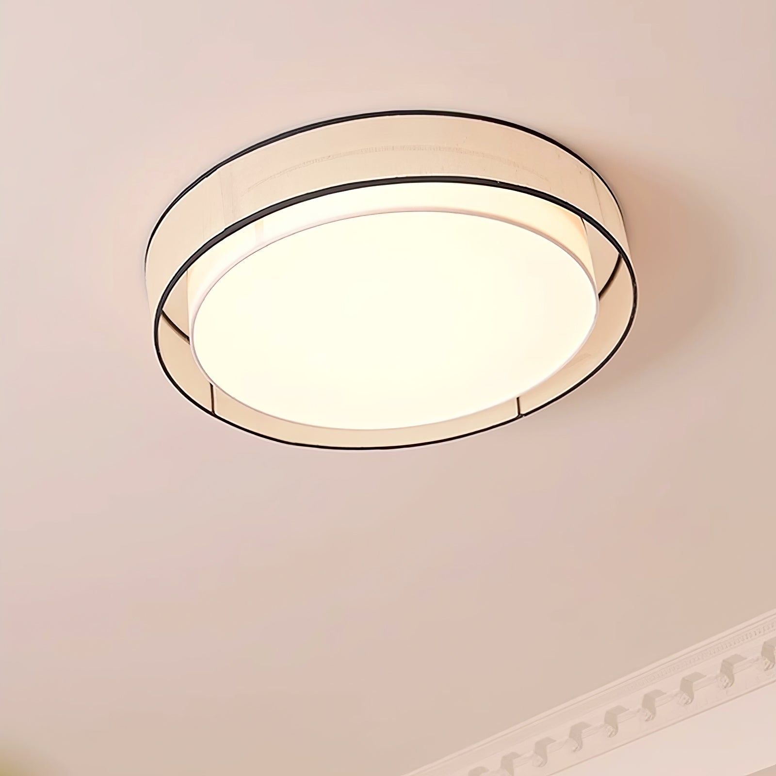 Drum Rould Ceiling Light