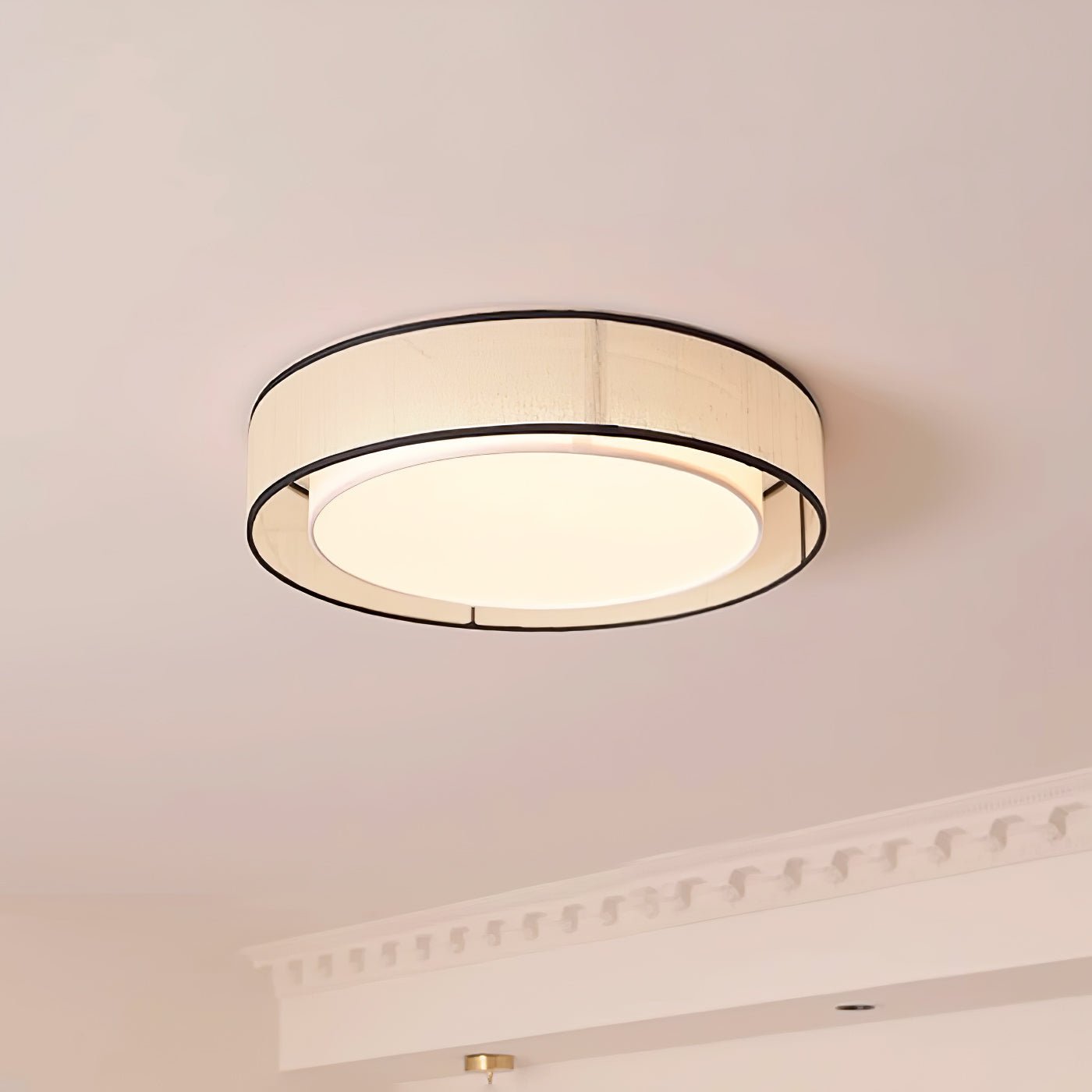 Drum Rould Ceiling Light