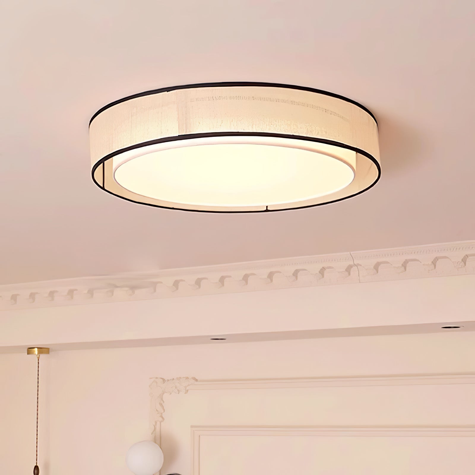 Drum Rould Ceiling Light