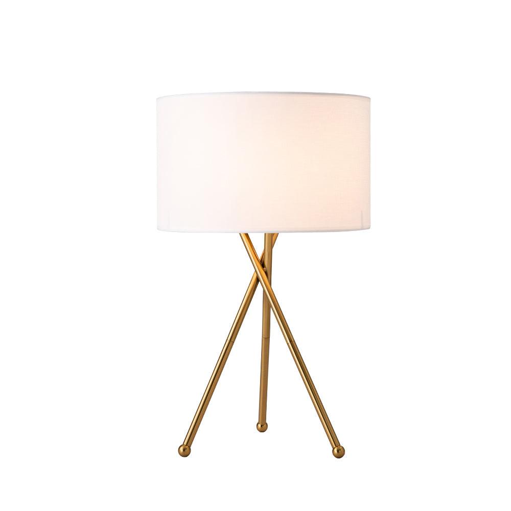 Drum Shaped Table Lamp 13.8