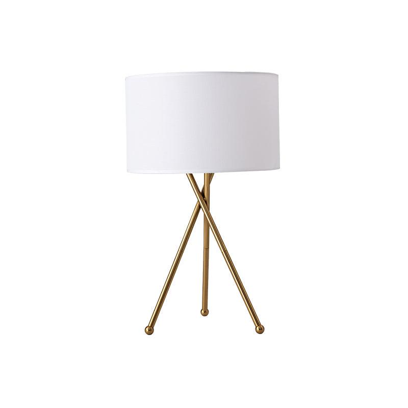 Drum Shaped Table Lamp 13.8