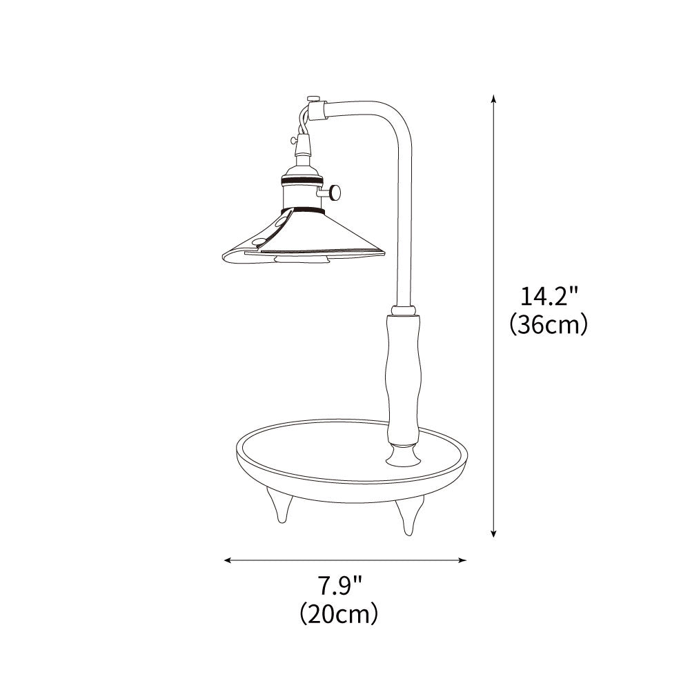 Dutz Retro Table Lamp 7.9