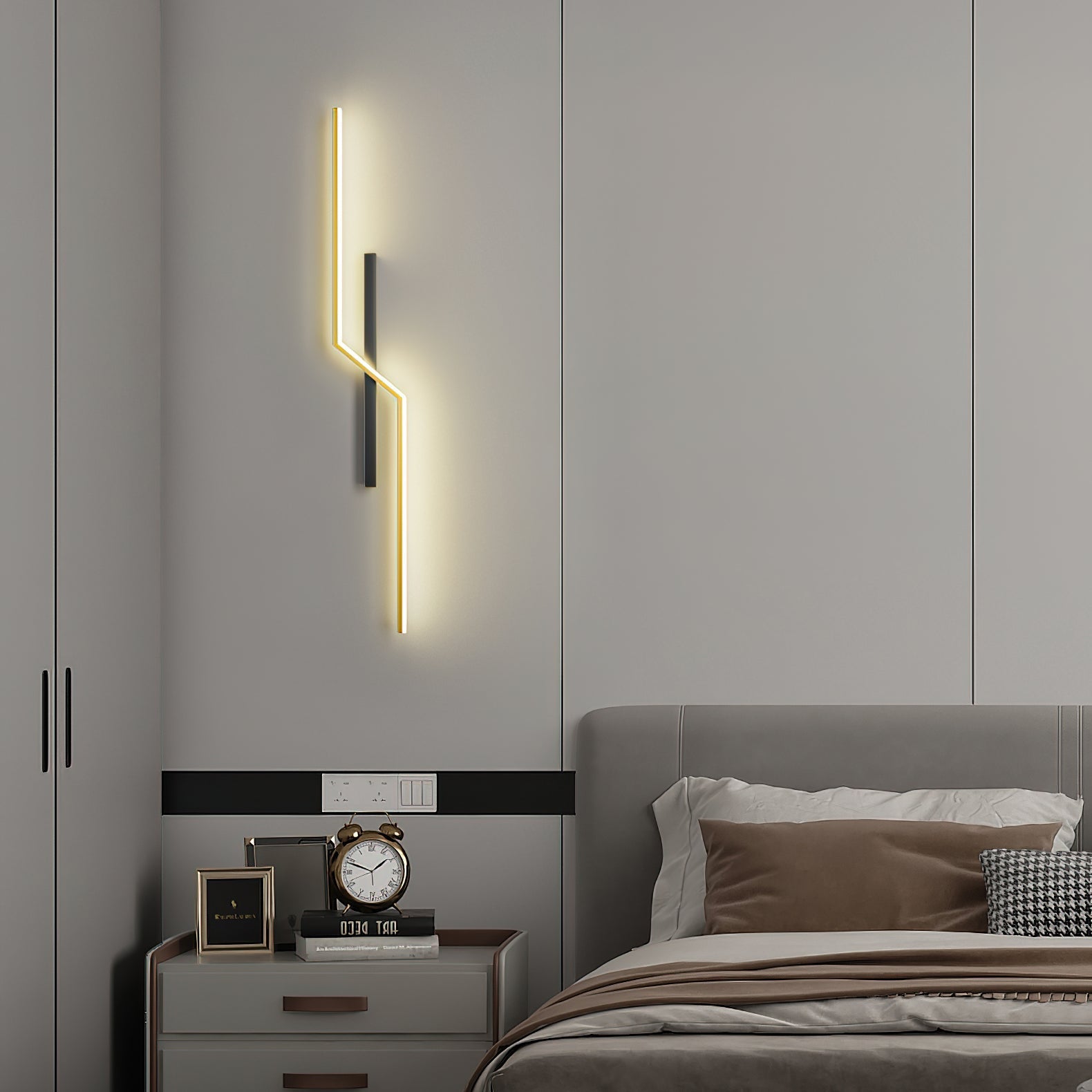 Echelon Rechargeable Wall Light, Bedroom Wall Sconce, detail 35