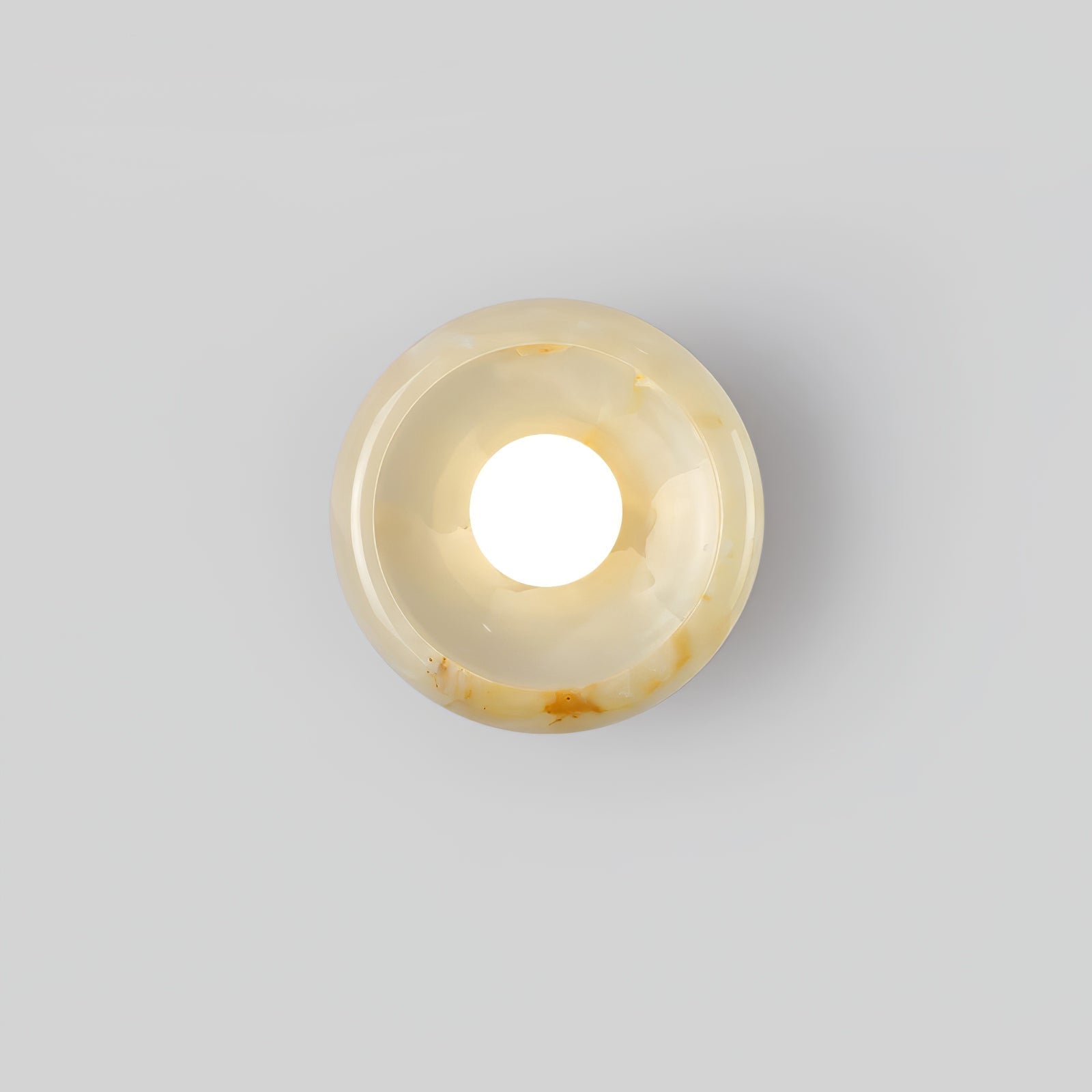 Eclipse Jade Wall Light, Hardwired Wall Sconce, detail 17