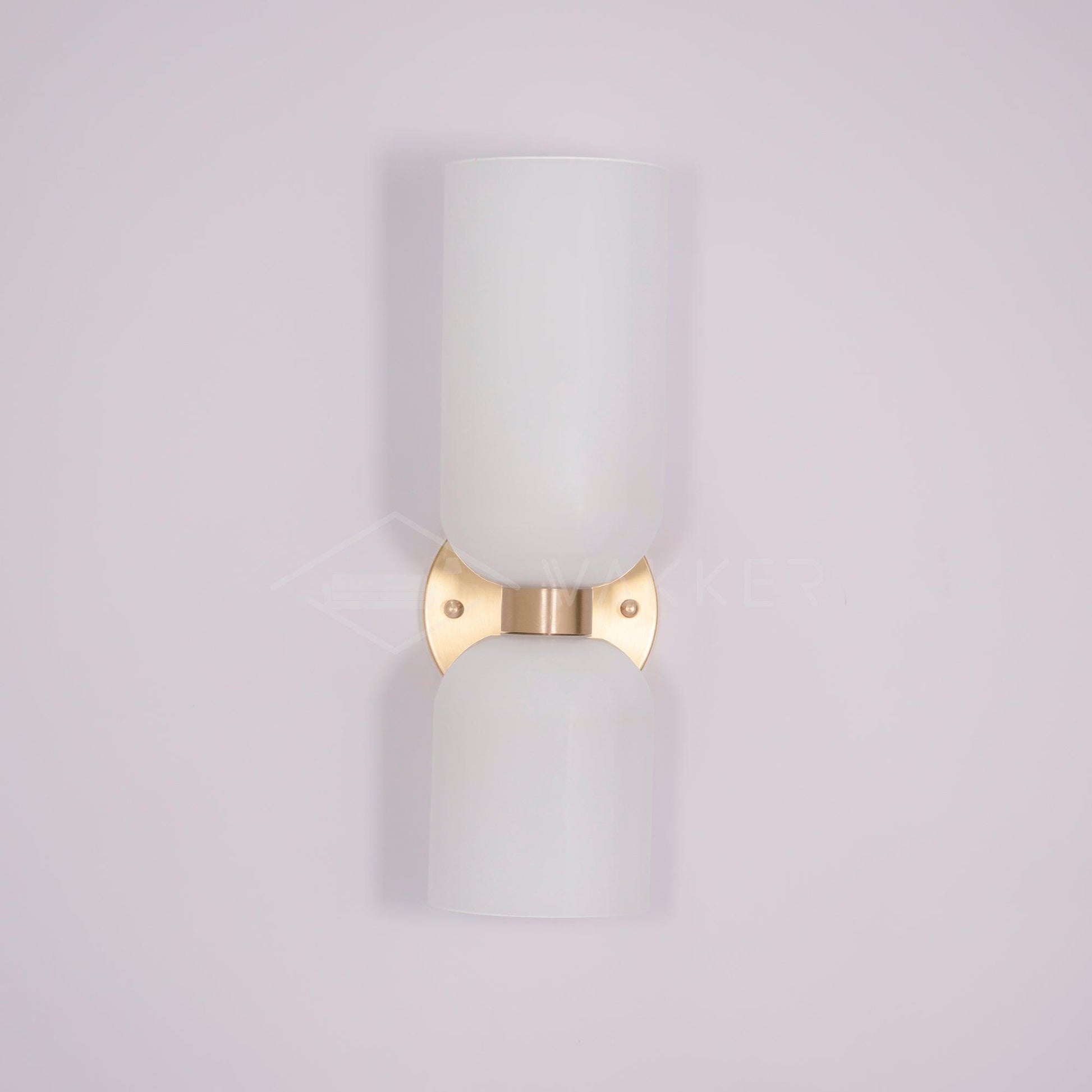 Edie Wall Light - Dia 12cm x H 35cm Brass, Hardwired Wall Sconce, detail 32