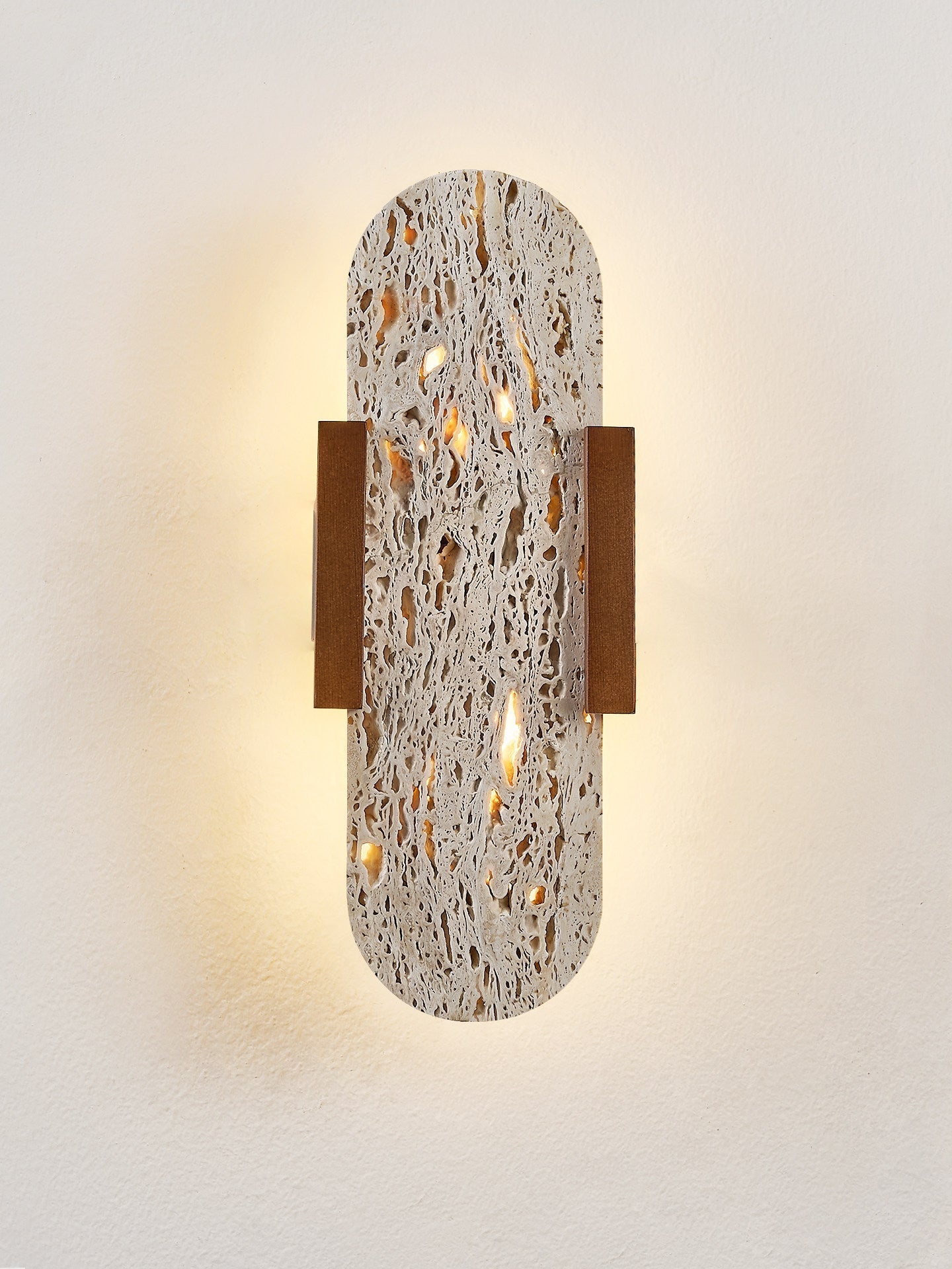 Elara Travertine Wall Light